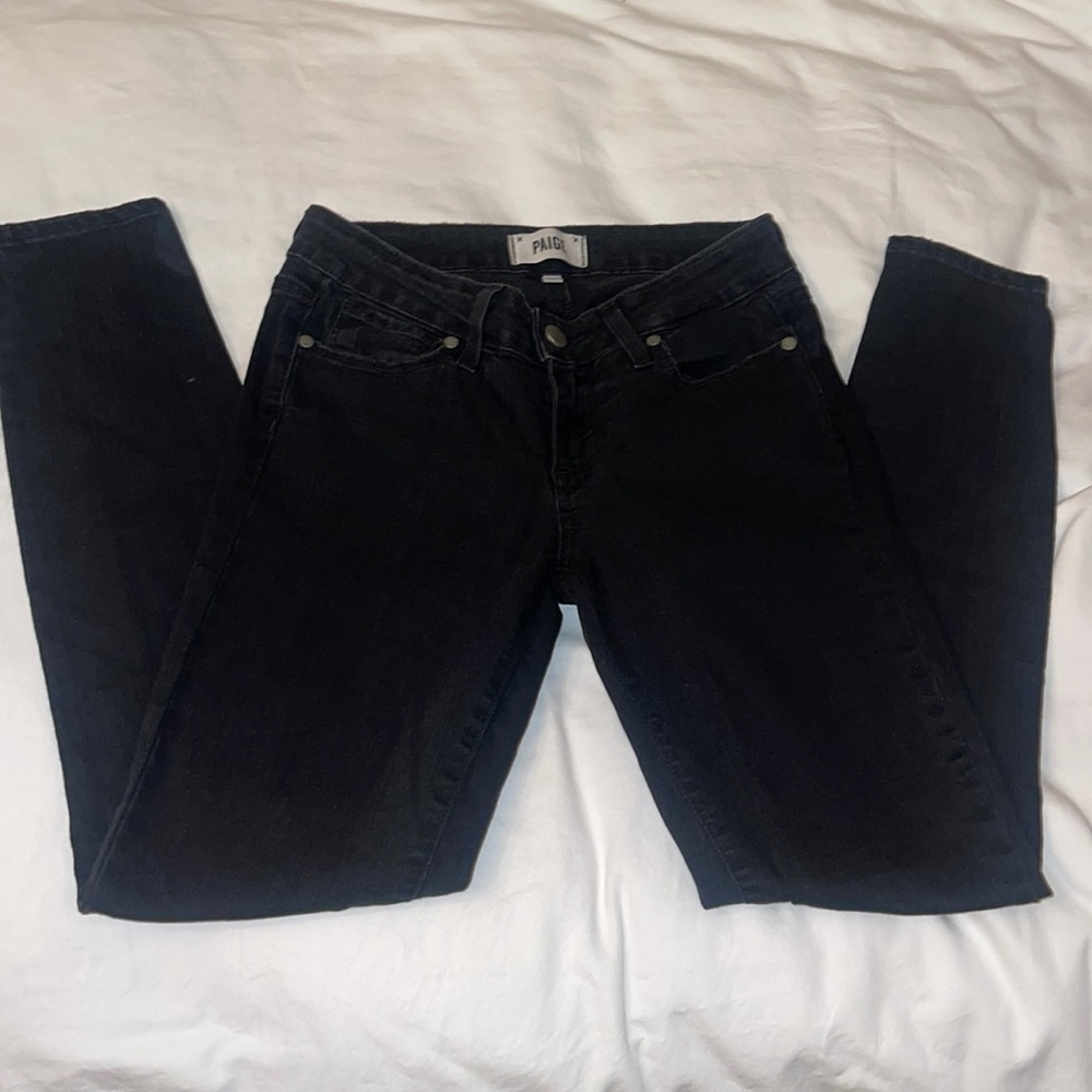 Paige Black Skinny Jeans